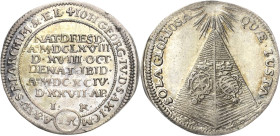 Sachsen-Kurlinie ab 1547 (Albertiner)
Johann Georg IV. 1691-1694 Groschen 1694, IK-Dresden Auf seinen Tod C/K 700 Kohl 347 Selten in dieser Erhaltung...