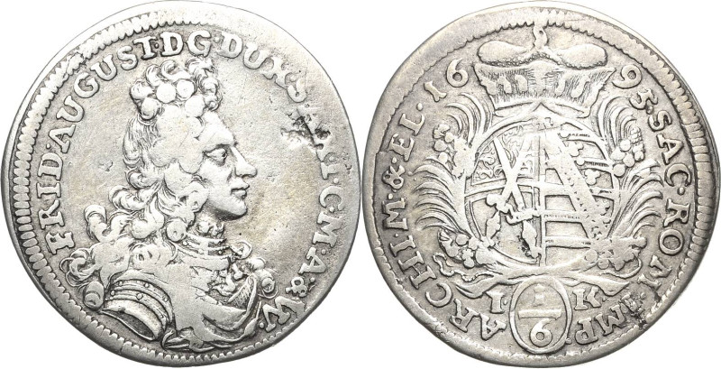 Sachsen-Kurlinie ab 1547 (Albertiner)
Friedrich August I., der Starke 1694-1733...