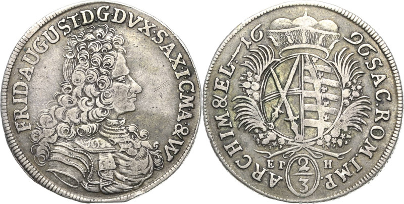 Sachsen-Kurlinie ab 1547 (Albertiner)
Friedrich August I., der Starke 1694-1733...