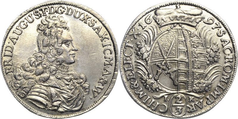 Sachsen-Kurlinie ab 1547 (Albertiner)
Friedrich August I., der Starke 1694-1733...