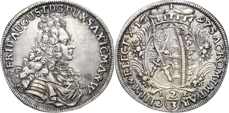 Sachsen-Kurlinie ab 1547 (Albertiner)
Friedrich August I., der Starke 1694-1733...