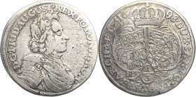 Sachsen-Kurlinie ab 1547 (Albertiner)
Friedrich August I., der Starke 1694-1733 1/3 Taler 1698, ILH-Dresden Kahnt 138 Kohl 366 Kopicki 10843 (R1) Sel...