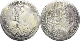 Sachsen-Kurlinie ab 1547 (Albertiner)
Friedrich August I., der Starke 1694-1733 1/3 Taler 1698, ILH-Dresden Kahnt 138 Kohl 366 Kopicki 10843 (R1) Sel...