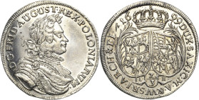 Sachsen-Kurlinie ab 1547 (Albertiner)
Friedrich August I., der Starke 1694-1733 2/3 Taler 1699, ILH-Dresden Kahnt 118 Kohl 353 Davenport 819 Kopicki ...