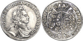 Sachsen-Kurlinie ab 1547 (Albertiner)
Friedrich August I., der Starke 1694-1733 2/3 Taler 1700, ILH-Dresden Ungefütterte Krone Kahnt 119 Davenport 81...
