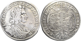 Sachsen-Kurlinie ab 1547 (Albertiner)
Friedrich August I., der Starke 1694-1733 1/3 Taler 1701, ILH-Dresden Kahnt 140 Kohl 367 Kopicki 10848 Sehr sel...