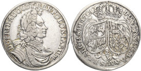 Sachsen-Kurlinie ab 1547 (Albertiner)
Friedrich August I., der Starke 1694-1733 2/3 Taler 1701, ILH-Dresden Variante mit kleinerem Zainhaken Kahnt 11...