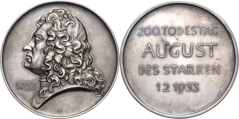 Sachsen-Kurlinie ab 1547 (Albertiner)
Friedrich August I., der Starke 1694-1733...