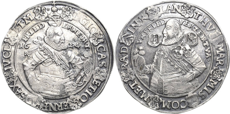 Sachsen-Coburg und Eisenach 1573-1638
Johann Casimir und Johann Ernst 1572-1633...