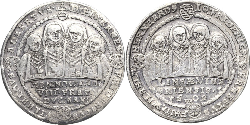 Sachsen-Mittel-Weimar 1603-1640
Johann Ernst und seine 7 Brüder 1605-1619 Dicke...