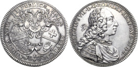 Schwäbisch Hall
 Taler 1742, PGN-Nürnberg Mit Titel ud Porträt Karls VII Raff 44 Davenport 2278 A Kl. Kratzer, vorzüglich-prägefrisch