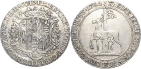 Stolberg-Stolberg
Friedrich Botho und Karl Ludwig 1761-1768 Taler 1764, C-Stolberg Ausbeute. Feinsilber Friederich 1985 Davenport 2808 Jaeger 21 Müse...
