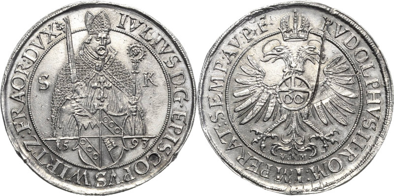 Würzburg-Bistum
Julius Echter von Mespelbrunn 1573-1617 Guldentaler (60 Kreuzer...