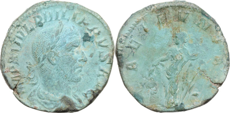 Philip I (244-249). AE Sestertius, 244 AD. Obv. IMP M IVL PHILIPPVS AVG. Laureat...