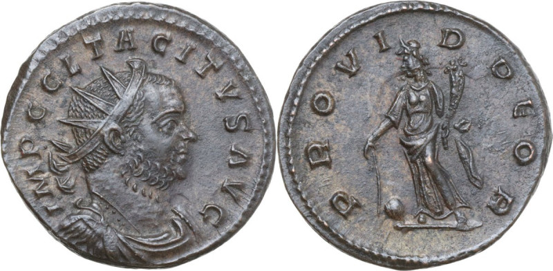 Tacitus (275-276). BI Antoninianus. Lugdunum mint, 275 AD. Obv. IMP C CL TACITVS...