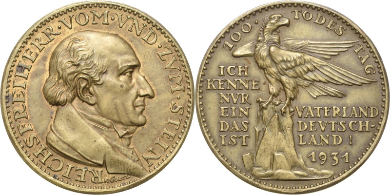 Sammlung Martin Kißkalt - Medailleur Karl Goetz
 Bronzemedaille 1931. 100. Tode...