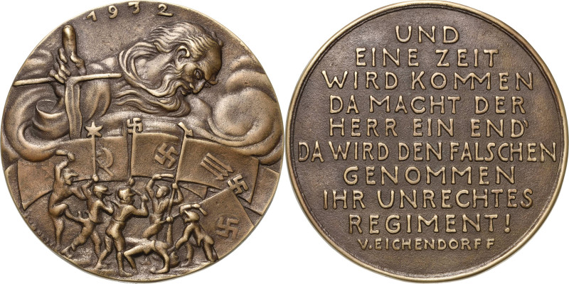 Sammlung Martin Kißkalt - Medailleur Karl Goetz
 Bronzegussmedaille 1932. Wahlk...