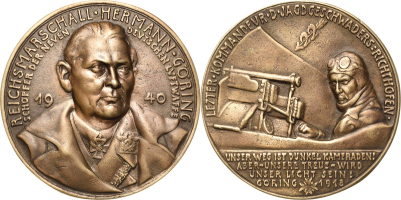 Sammlung Martin Kißkalt - Medailleur Karl Goetz
 Bronzegussmedaille 1940. (spät...