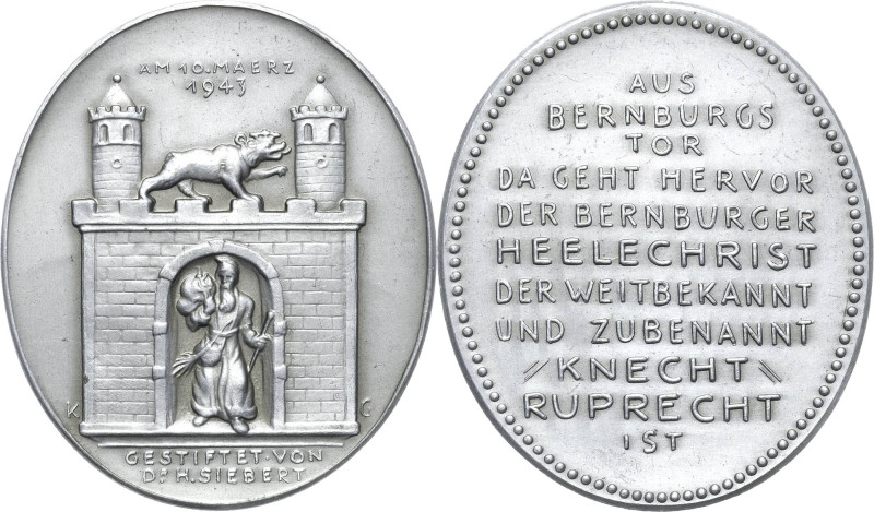 Sammlung Martin Kißkalt - Medailleur Karl Goetz
 Ovale Weißmetallmedaille 1943....