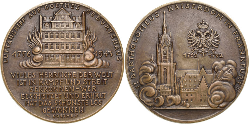 Sammlung Martin Kißkalt - Medailleur Karl Goetz
 Bronzegussmedaille 1943. Die B...