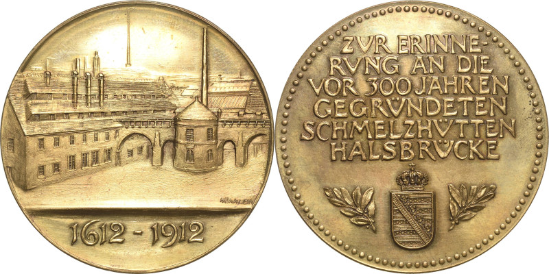 Medailleur Hörnlein, Friedrich Wilhelm 1873-1945
 Goldbronzemedaille 1912 (F.W....