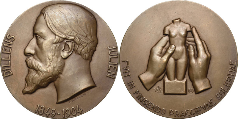 Numismatik und Prägetechnik
 Bronzemedaille 1944 (Antoine Vriens) Belgischer Bi...