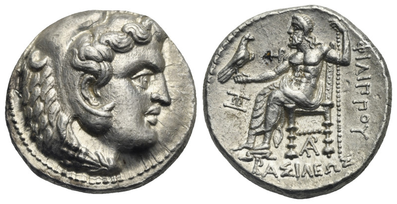 Kings of Macedon. Philip III Arrhidaios. Arados, circa 323-315 BC. Tetradrachm (...
