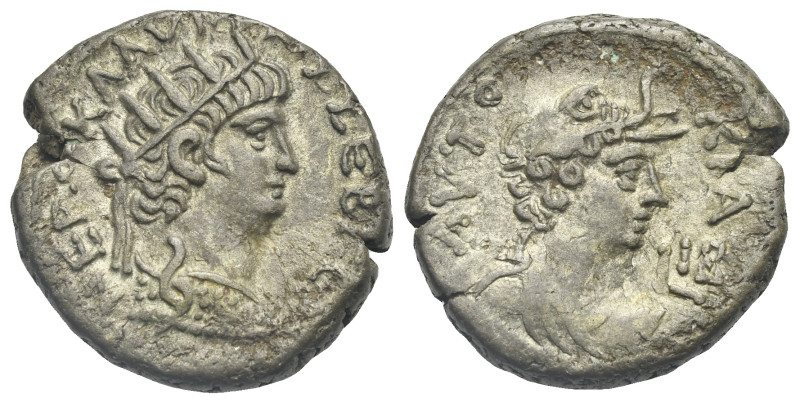 Egypt. Alexandria. Nero, 54-68. Tetradrachm (Billon, 25.70 mm, 13.43 g). Dated R...