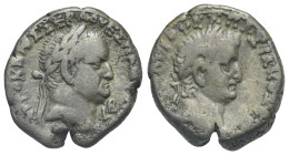 Egypt. Alexandria. Vespasian, with Titus as Caesar, 69-79. Tetradrachm (Billon, 23.40 mm, 12.49 g). Dated RY 2 (= 69/70). ΑΥΤΟΚ ΚΑΙΣ ΣΕΒΑ ΟΥΕΣΠΑΣ[ΙΑΝΟ...