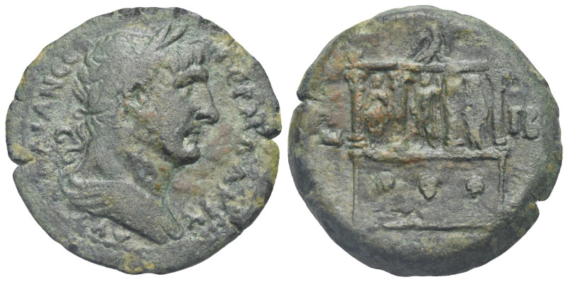 Egypt. Alexandria. Trajan, 98-117. Drachm (Bronze, 35.20 mm, 21.61 g). Dated L I...