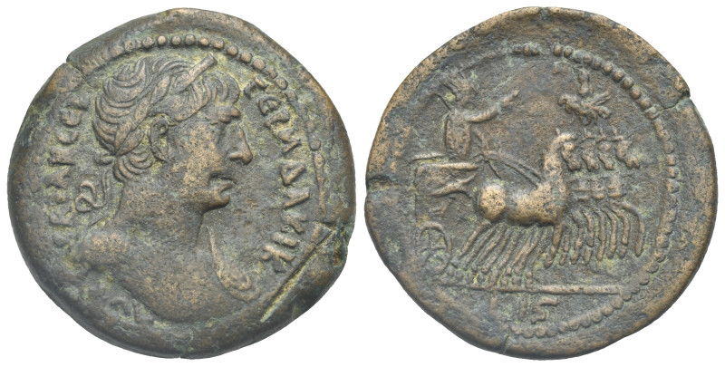 Egypt. Alexandria. Trajan, 98-117. Drachm (Bronze, 34.77 mm, 21.73 g). Dated RY ...