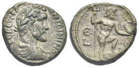 Egypt. Alexandria. Antoninus Pius, 138-161. Tetradrachm (Billon, 23.20 mm, 13.59 g). Dated RY 5 (= 141/2). ΑΝΤωΝΙΝΟϹ ϹΕΒ ΕΥϹΕΒ Laureate, draped and cu...