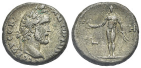 Egypt. Alexandria. Antoninus Pius, 138-161. Tetradrachm (Billon, 24.12 mm, 12.81 g). Dated RY 8 (= 144/5). ΑΝΤωΝΙΝΟϹ ϹΕΒ ΕΥϹΕΒ Laureate head right. Re...