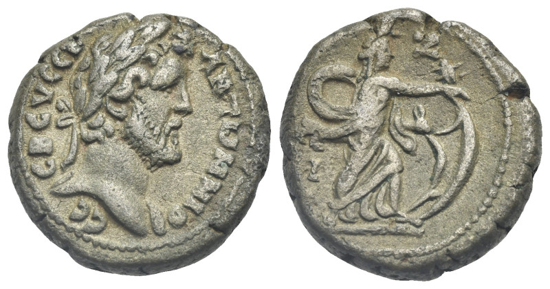 Egypt. Alexandria. Antoninus Pius, 138-161. Tetradrachm (Billon, 22.70 mm, 12.50...