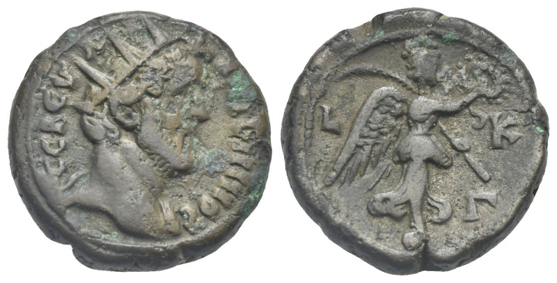 Egypt. Alexandria. Antoninus Pius, 138-161. Tetradrachm (Billon, 23.27 mm, 12.11...