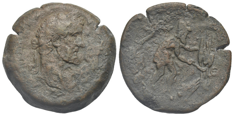 Egypt. Alexandria. Antoninus Pius, 138-161. Drachm (Bronze, 34.25 mm, 27.85 g). ...