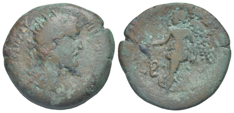 Egypt. Alexandria. Antoninus Pius, 138-161. Hemidrachm (Bronze, 29.41 mm, 12.78 ...