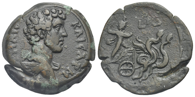 Egypt. Alexandria. Marcus Aurelius as Caesar, 139-161 AD. Drachm. (Bronze, 32.60...