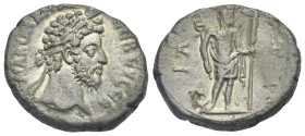 Egypt. Alexandria. Commodus, 177-192. Tetradrachm (Billon, 25.7 mm, 12.16 g). Dated RY 28 of Marcus Aurelius (= 187/188). Μ Α ΚΟΜ ΑΝ[Τω] ϹΕΒ ΕΥϹΕΒ Lau...
