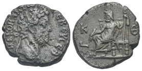 Egypt. Alexandria. Commodus, 177-192. Tetradrachm (Billon, 24.1 mm, 11.24 g). Dated RY 29 (= 188/9 AD). Μ Α ΚΟΜ ΑΝΤω ϹΕΒ ΕΥϹΕΒ Laureate head right. Re...