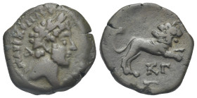 Egypt. Alexandria. Commodus, 177-192. Diobol (Bronze, 22.20 mm, 8.51 g) dated RY 23 of Marcus Aurelius (posthumous dating = 182-183) Μ ΑΥΡ ΚΟΜΜΟ [ΑΝΤΩ...