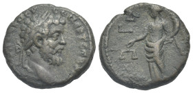 Egypt. Alexandria. Septimius Severus, 193-211. Tetradrachm (23.80 mm, 10.93 g) dated RY 4 (= 195-196) Laureate head of Septimius Severus right. Rev. D...