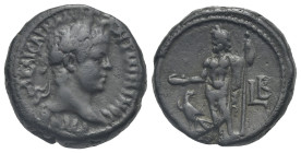 Egypt. Alexandria. Elagabalus, 218-222. Tetradrachm (Bronze, 23.20 mm, 12.03 g) dated RY 2 (= 218-219) Α ΚΑΙϹΑΡ ΜΑ ΑΥΡ ΑΝΤωΝΙΝΟϹ ЄΥϹЄΒ Laureate head o...