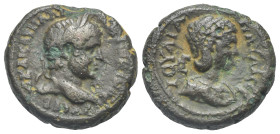 Egypt. Alexandria. Elagabalus, 218-222. Tetradrachm (Bronze, 23.40 mm, 12.67 g) dated RY 3 (= 219-220) Α ΚΑΙϹΑΡ ΜΑ ΑΥΡ ΑΝΤωΝΙΝΟϹ ЄΥϹЄΒ Laureate head o...