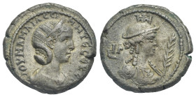 Egypt. Alexandria. Julia Mamaea, mother of Severus Alexander, 222-235. Tetradrachm (Billon, 23.7 mm, 11.88 g). Dated RY 13 of Severus Alexander (= 233...