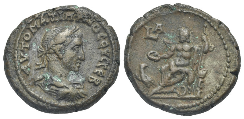 Egypt. Alexandria. Maximinus I, 235-238. Tetradrachm (Billon, 25.2 mm, 12.13 g)....