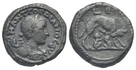 Egypt. Alexandria. Gordianus III, 238-244. Tetradrachm (Billon, 22.0 mm, 11.86 g). Dated RY 5 (= 241/2). Α Κ Μ ΑΝΤ ΓΟΡΔΙΑΝΟϹ ΕΥ Laureate and cuirassed...