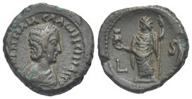 Egypt. Alexandria. Salonina, 254-268. Tetradrachm (Billon, 23.0 mm, 12.16 g). Dated RY 6 of Gallienus (= 258/9). KOPNHΛIA CAΛONЄINA CЄB Diademed and d...