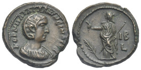 Egypt. Alexandria. Salonina Augusta, wife of Gallienus, 254-268. Tetradrachm (Bronze, 23.60 mm, 10.43 g) dated RY 12 (= 264-265) ΚΟΡΝΗΛΙΑ ϹΑΛωΝЄΙΝΑ ϹЄ...