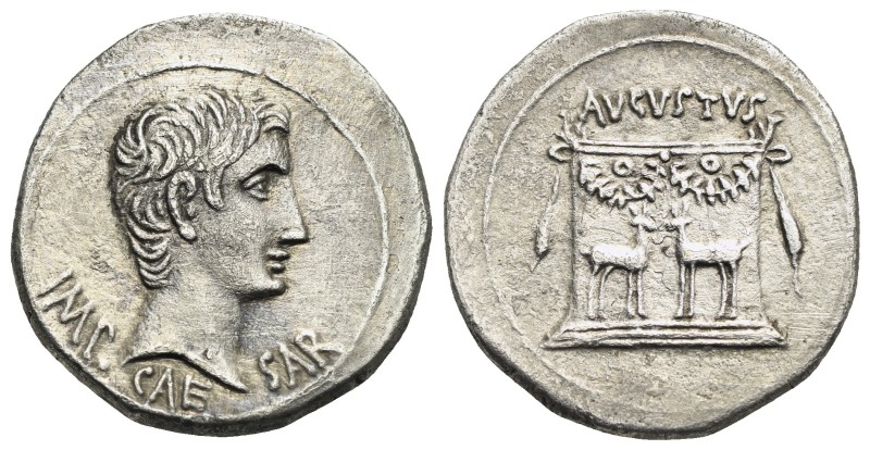 Lydia. Ephesus. Augustus, 27 BC-AD 14. Cistophorus (Silver, 25.61 mm, 11.73 g). ...